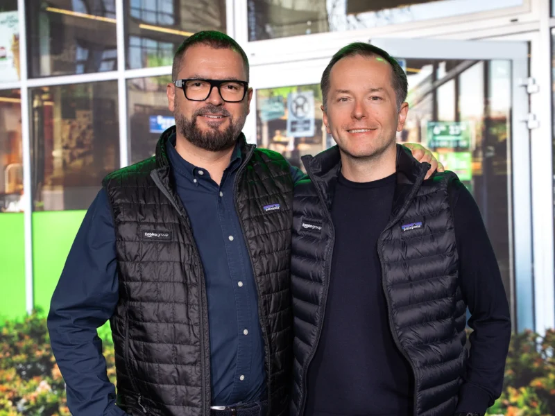 Leading into the future: Żabka Group CEO Tomasz Suchański prepares to turn over the reins to chief strategist Tomasz Blicharski